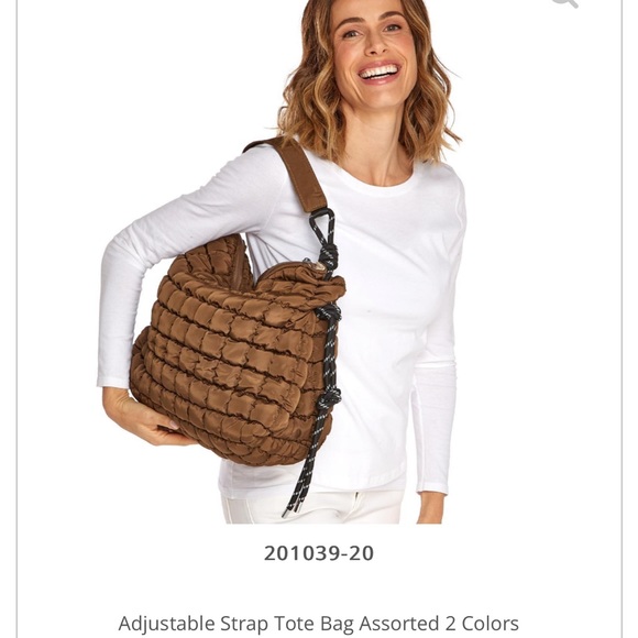 Brown puffy two chic purse - Picture 5 of 5